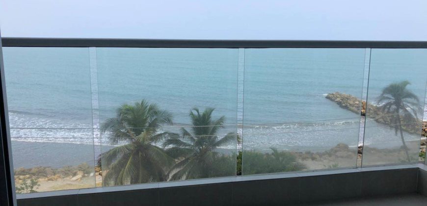 Stunning ocean view beachfront apartment in Bocagrande!