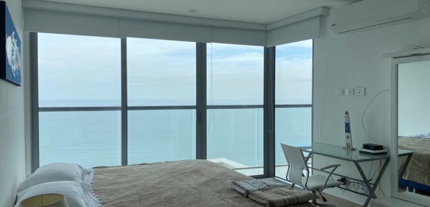 Spectacular ocean view apartment in Bocagrande!