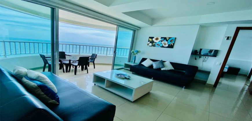 Top location, beachfront apartment!