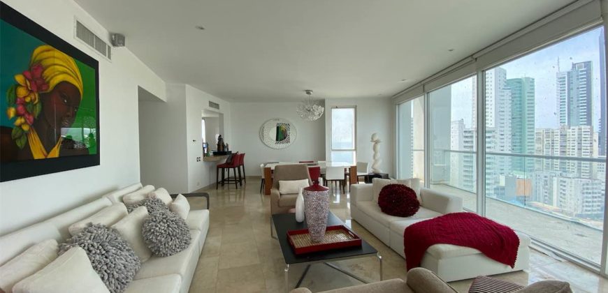 Luxury ocean view apartment by the bay of Bocagrande!