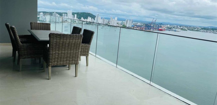 One of Cartagena’s most luxurious bay view apartment with top location