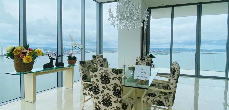 One of Cartagena’s most luxurious bay view apartment with top location