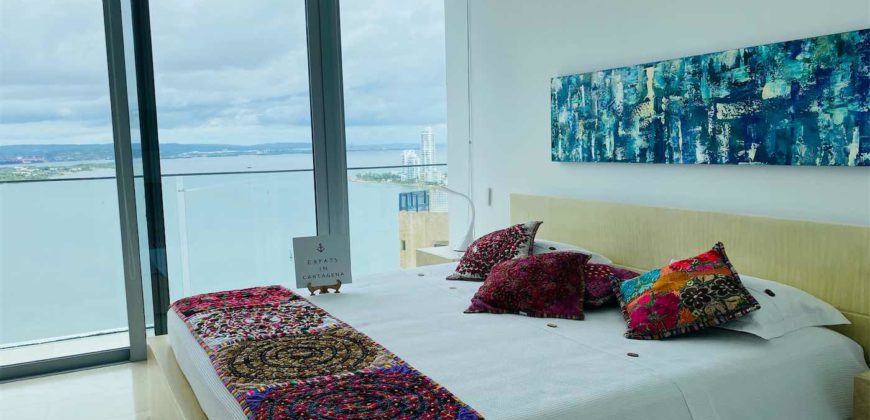 One of Cartagena’s most luxurious bay view apartment with top location