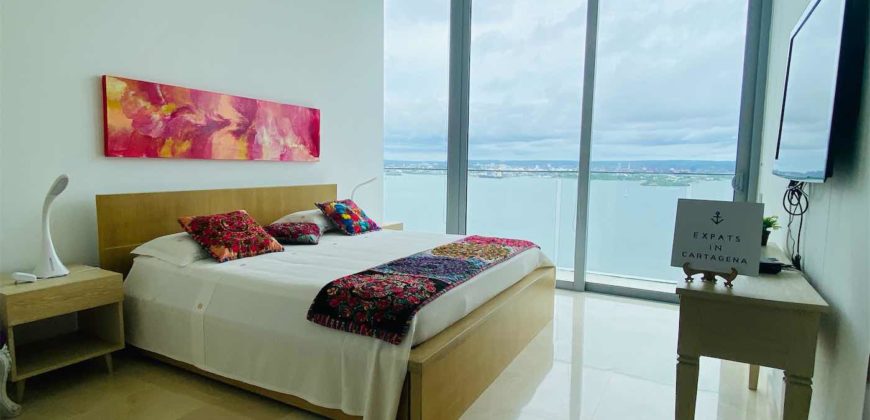 One of Cartagena’s most luxurious bay view apartment with top location