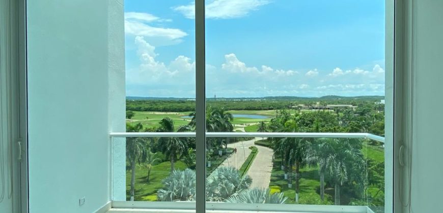 luxury condo with golf course and beach view!